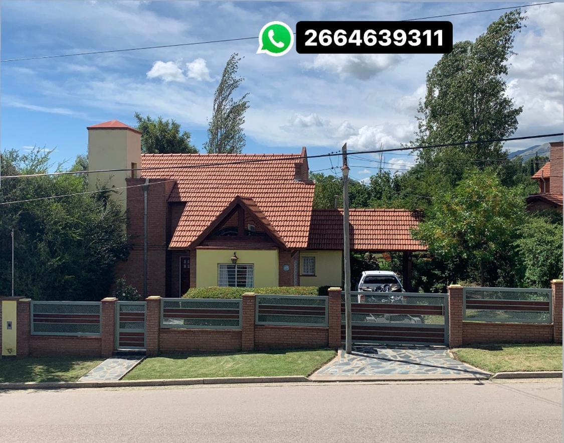 Chalet Individual Maiten 2 Villa de Merlo Ngoại thất bức ảnh